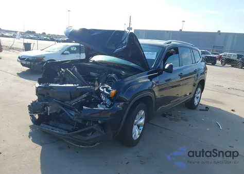 2018 Volkswagen Atlas 2.0T S из США, поврежденный, VIN 1V2AP2CA5JC593983